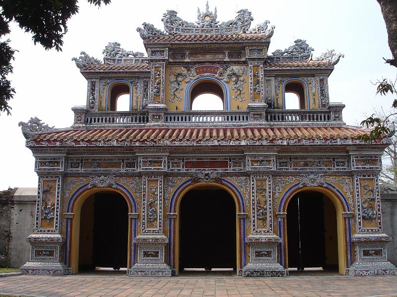 051- Porte de l'humanite- citadelle de Hue.JPG - Porte de l'humanité- citadelle de Hué